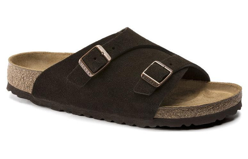 BIRKENSTOCK Birkenstock Zrich Suede Leather 'Mocca' 1024575 outlook