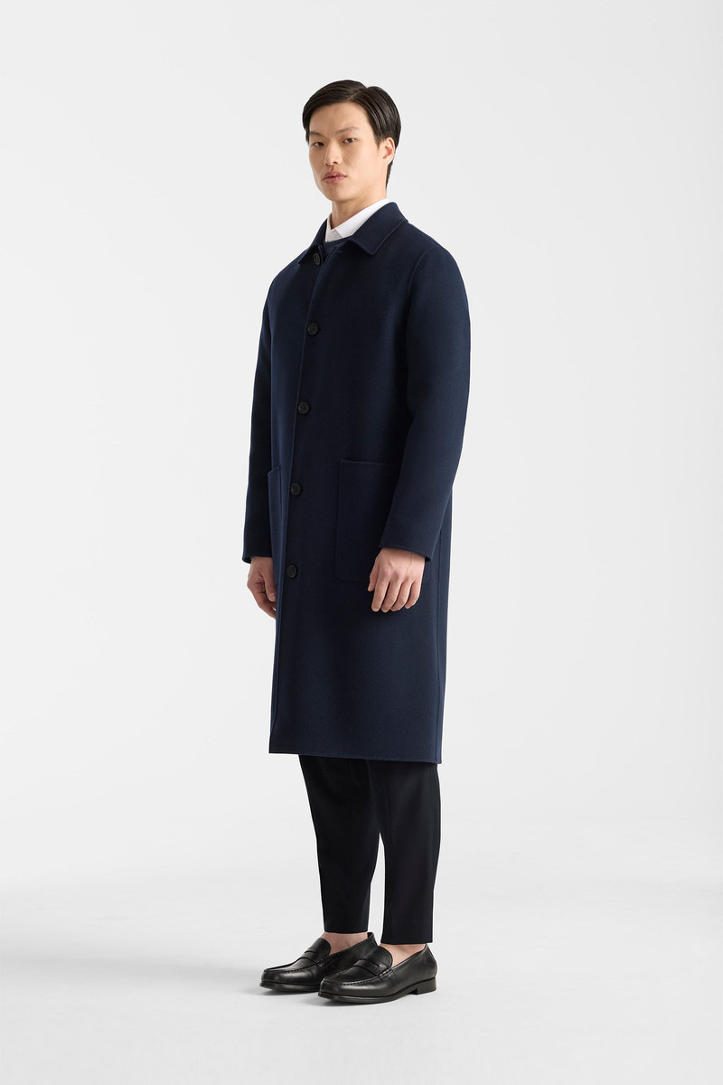 BECKETT-Z Handmade Wool Overcoat 4