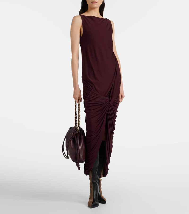 Loewe Comic leather and suede knee-high boots outlook