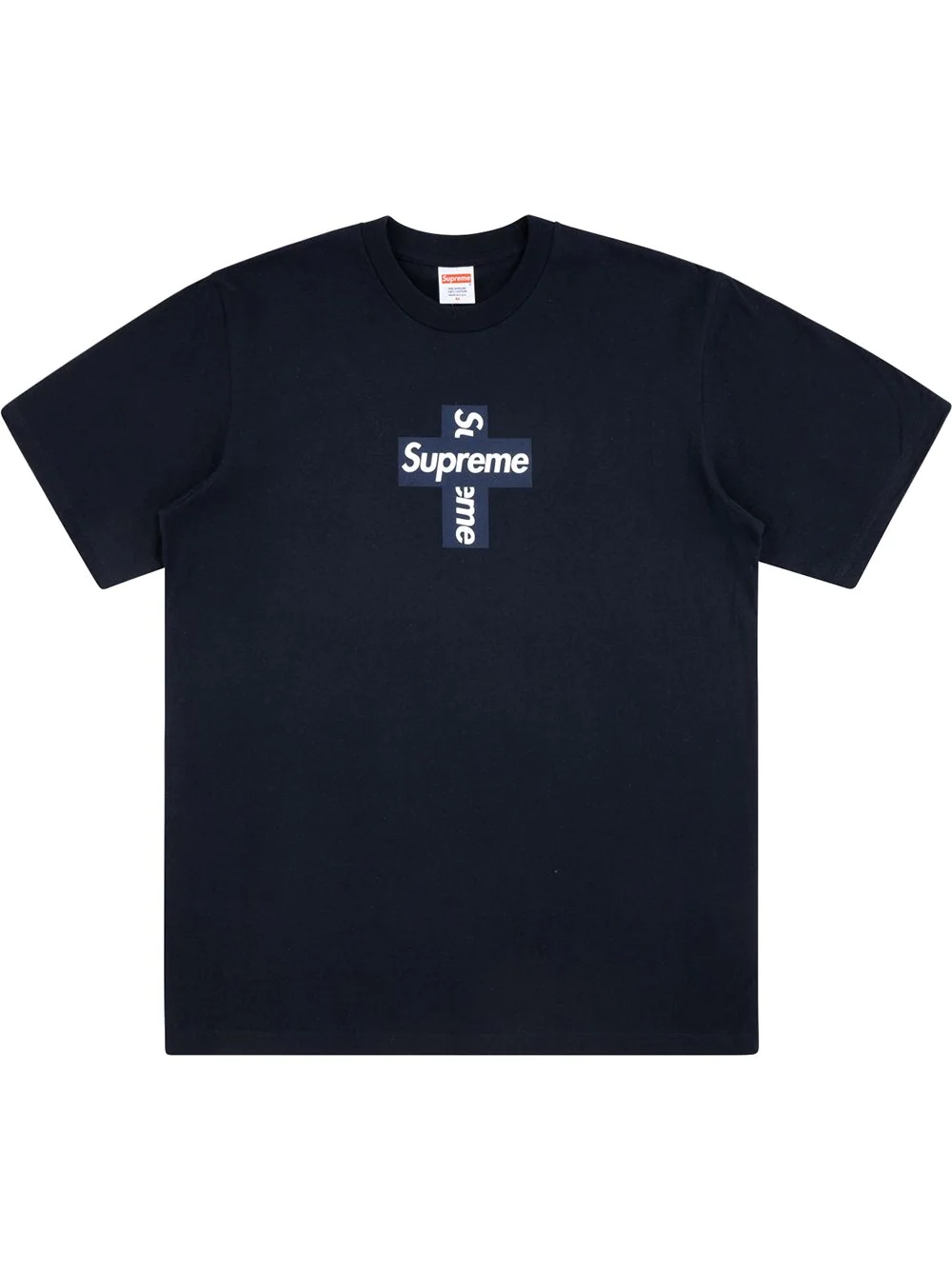 cross box logo T-shirt - 1