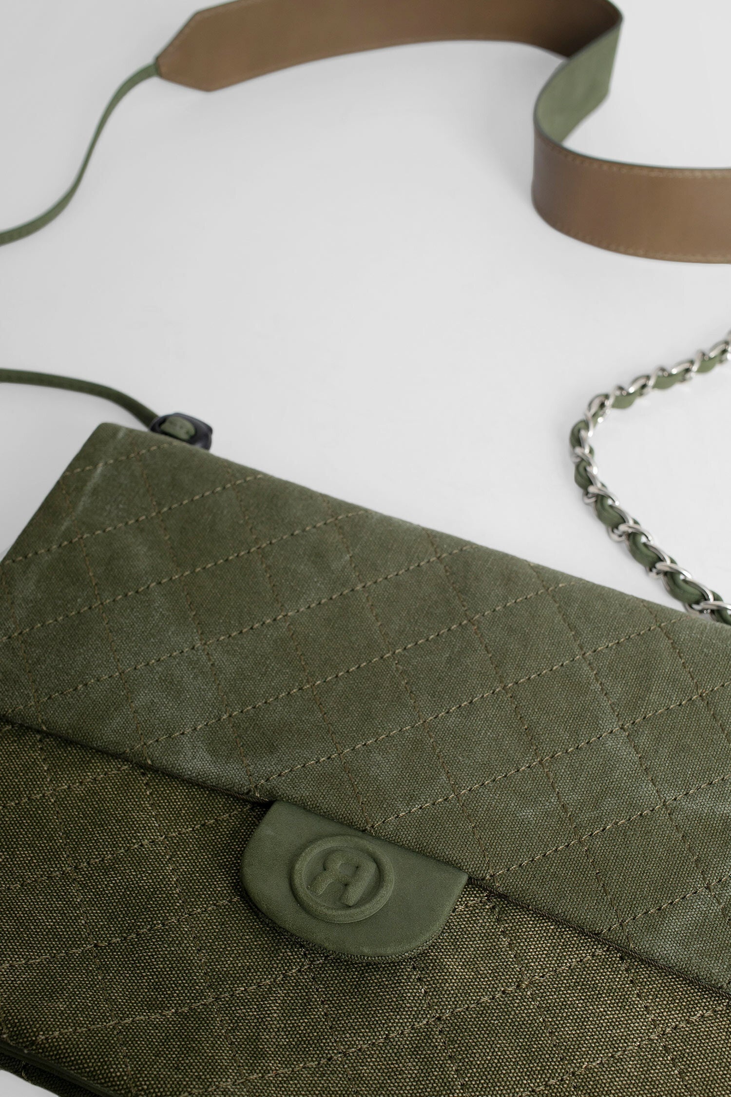 READYMADE MAN GREEN SHOULDER BAGS - 3