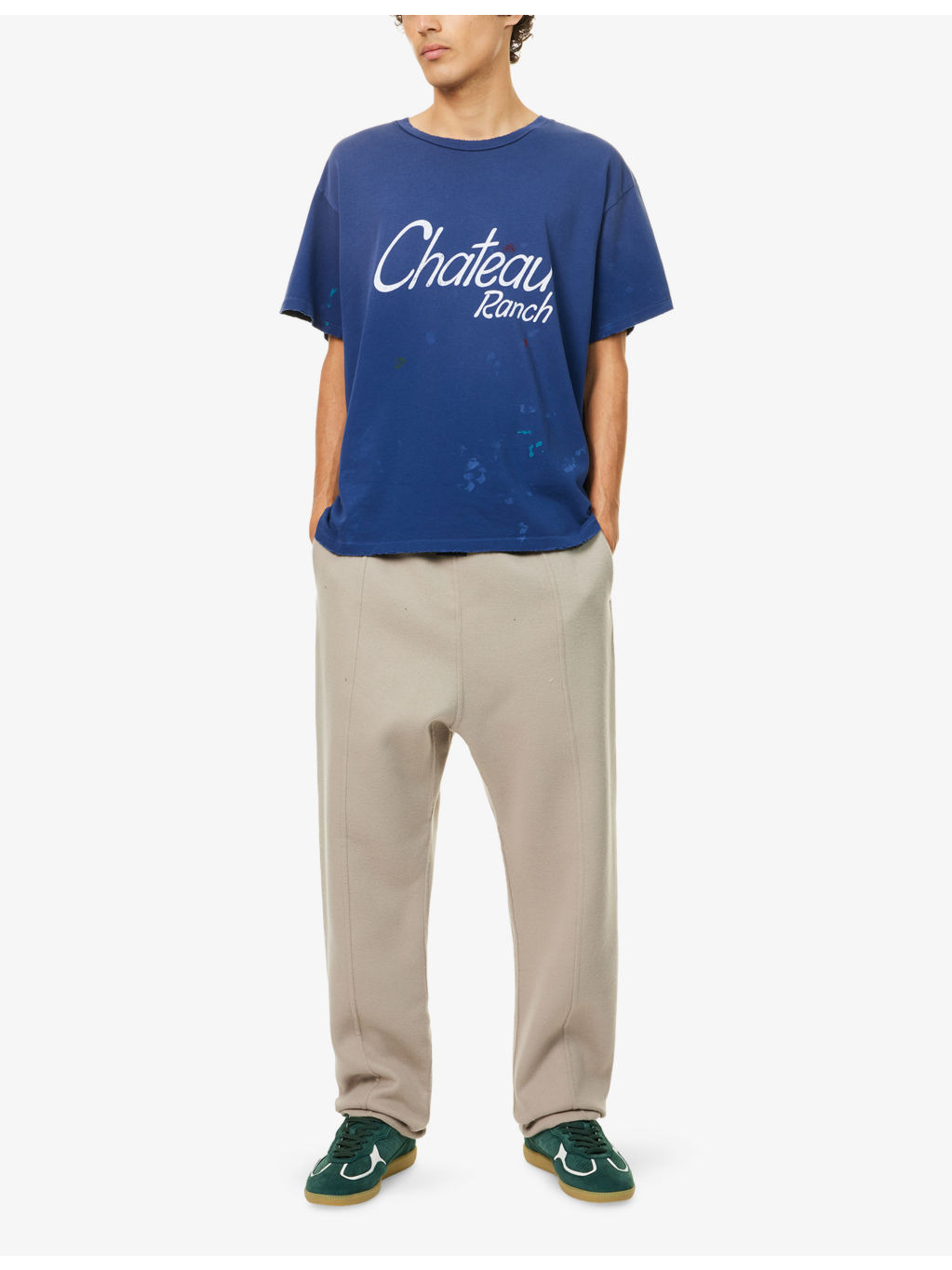Chateau Ranch Printed Cotton T-Shirt - 2