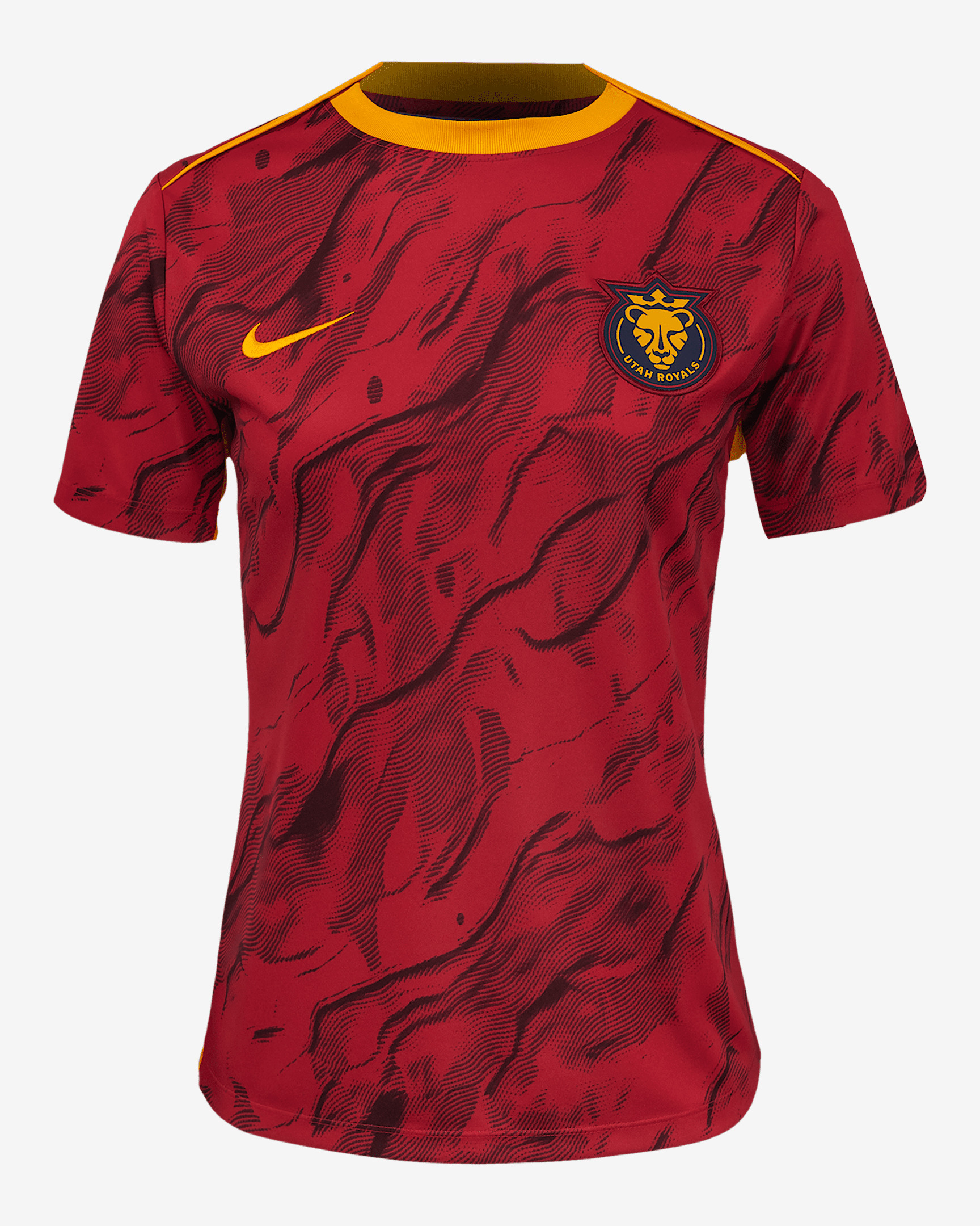 Utah Royals FC 2025 Women's Nike NWSL Short-Sleeve Pre-Match Top - 1