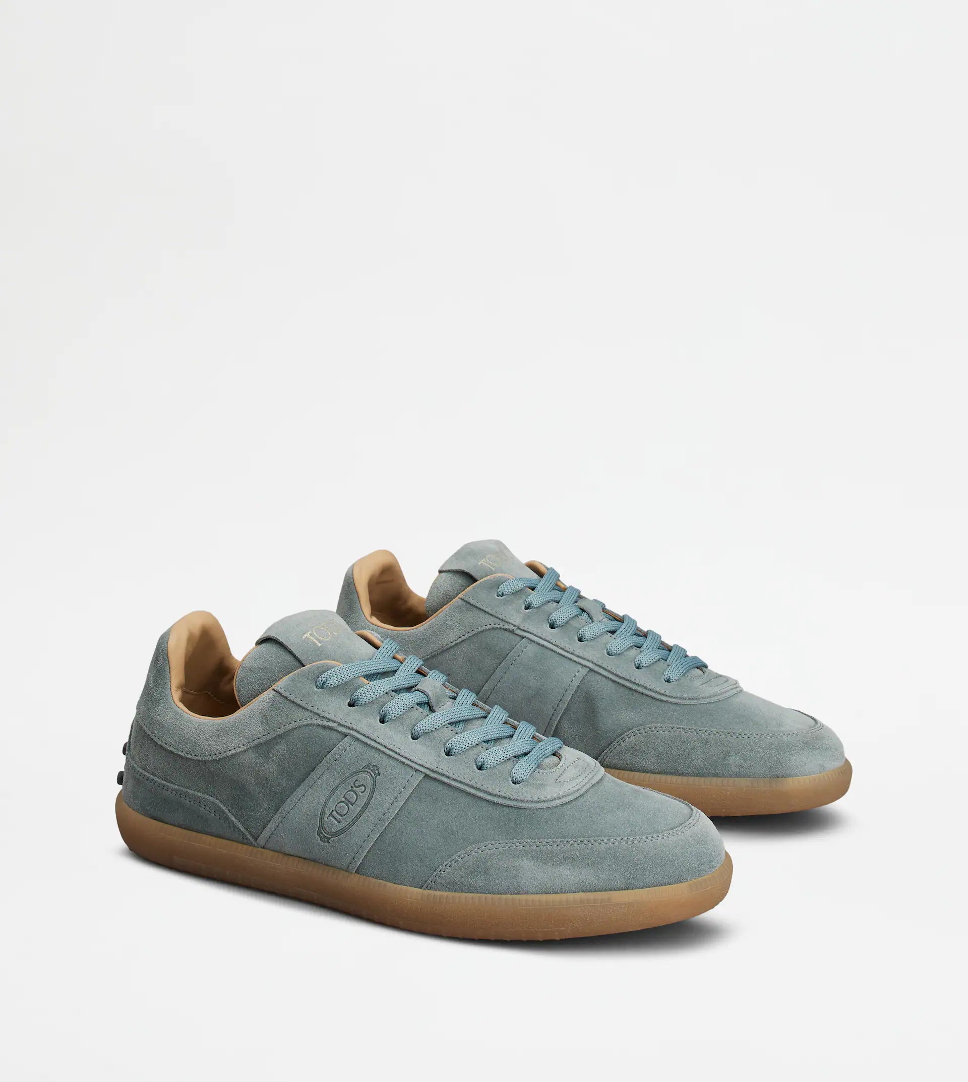 TOD'S TABS SNEAKERS IN SUEDE - GREY - 3