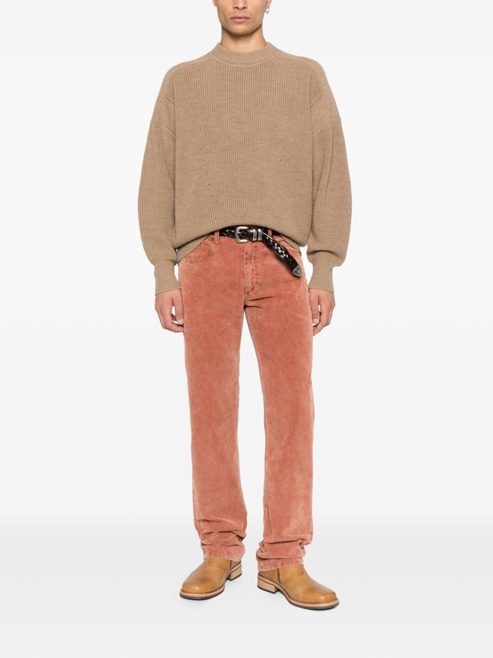 corduroy five-pocket trousers - 2