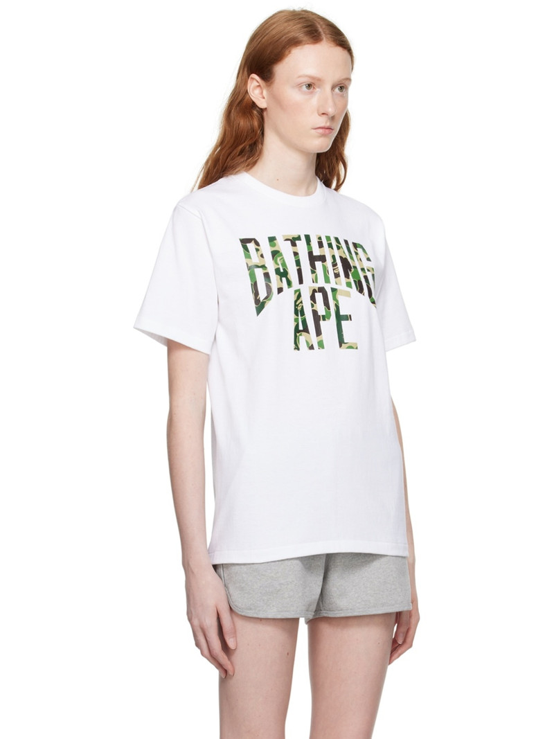 White ABC Camo NYC T-Shirt 2