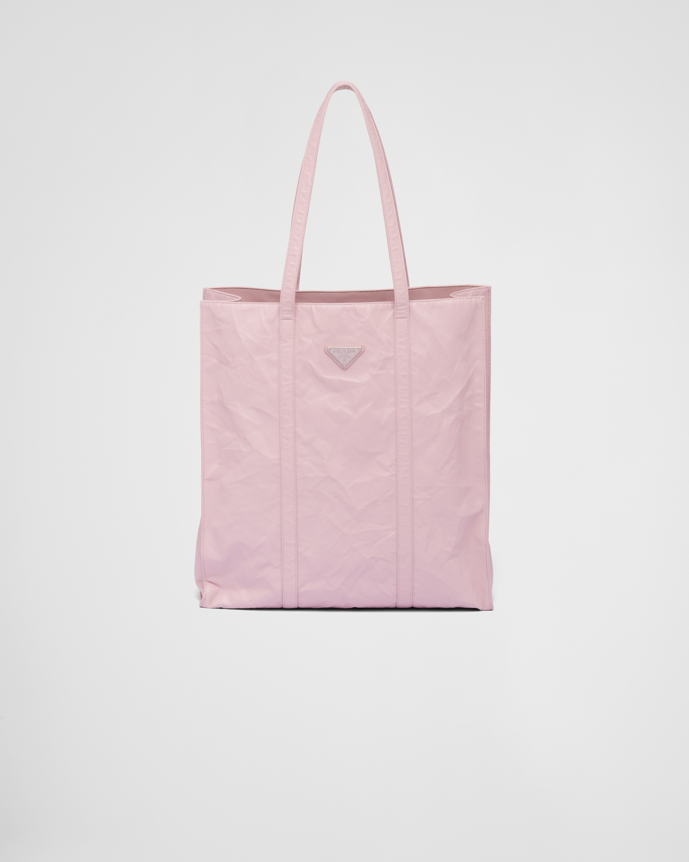 Prada Medium Crinkled Tote Bag - Farfetch