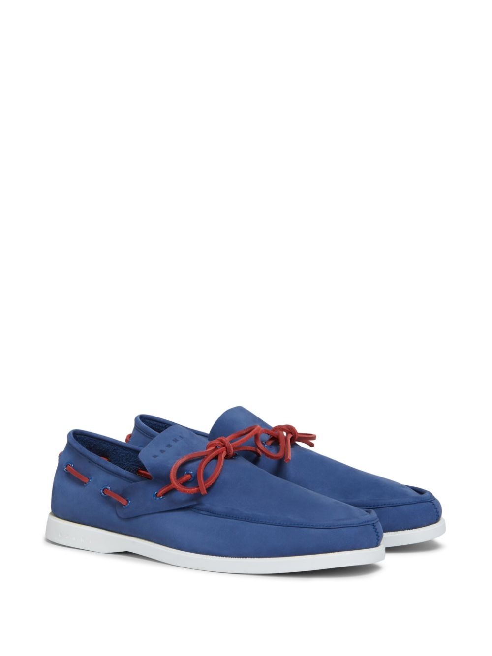 slip-on leather loafers - 2