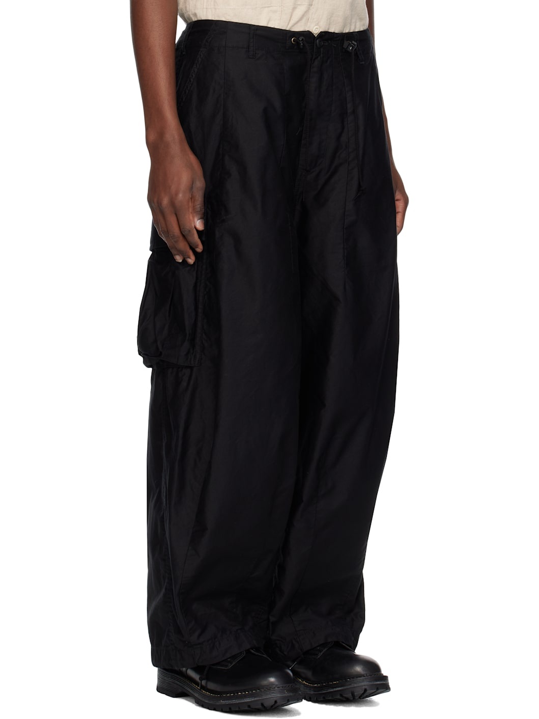 Black H. D. Cargo Pants - 2