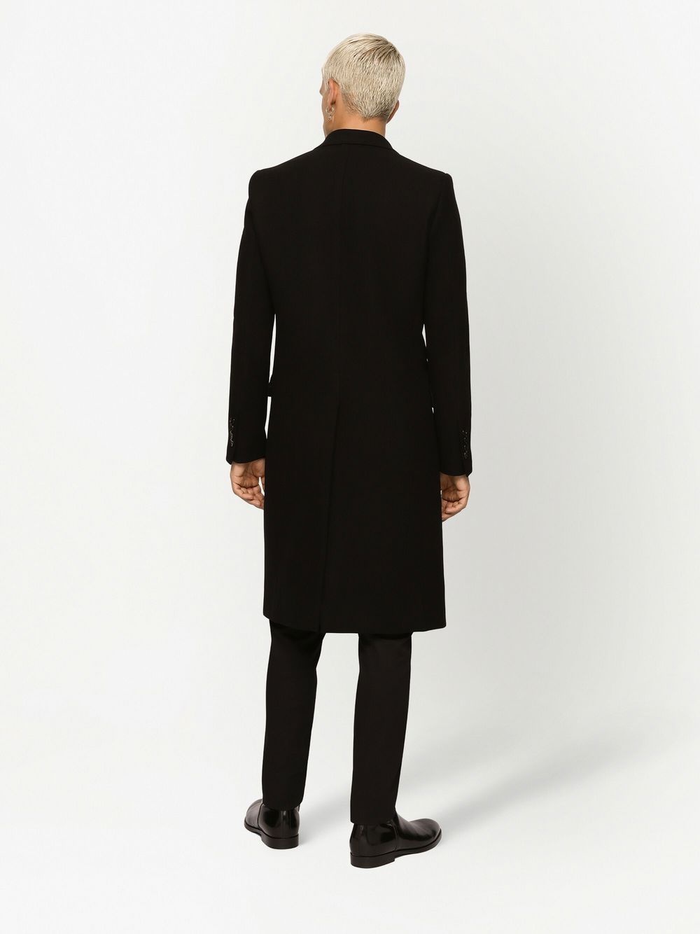 DG Essentials single-breasted coat - 4