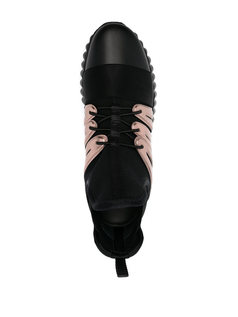 wavy sole high-top sneakers 4