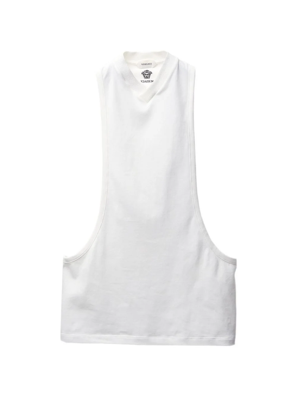 cotton-jersey tank top - 1