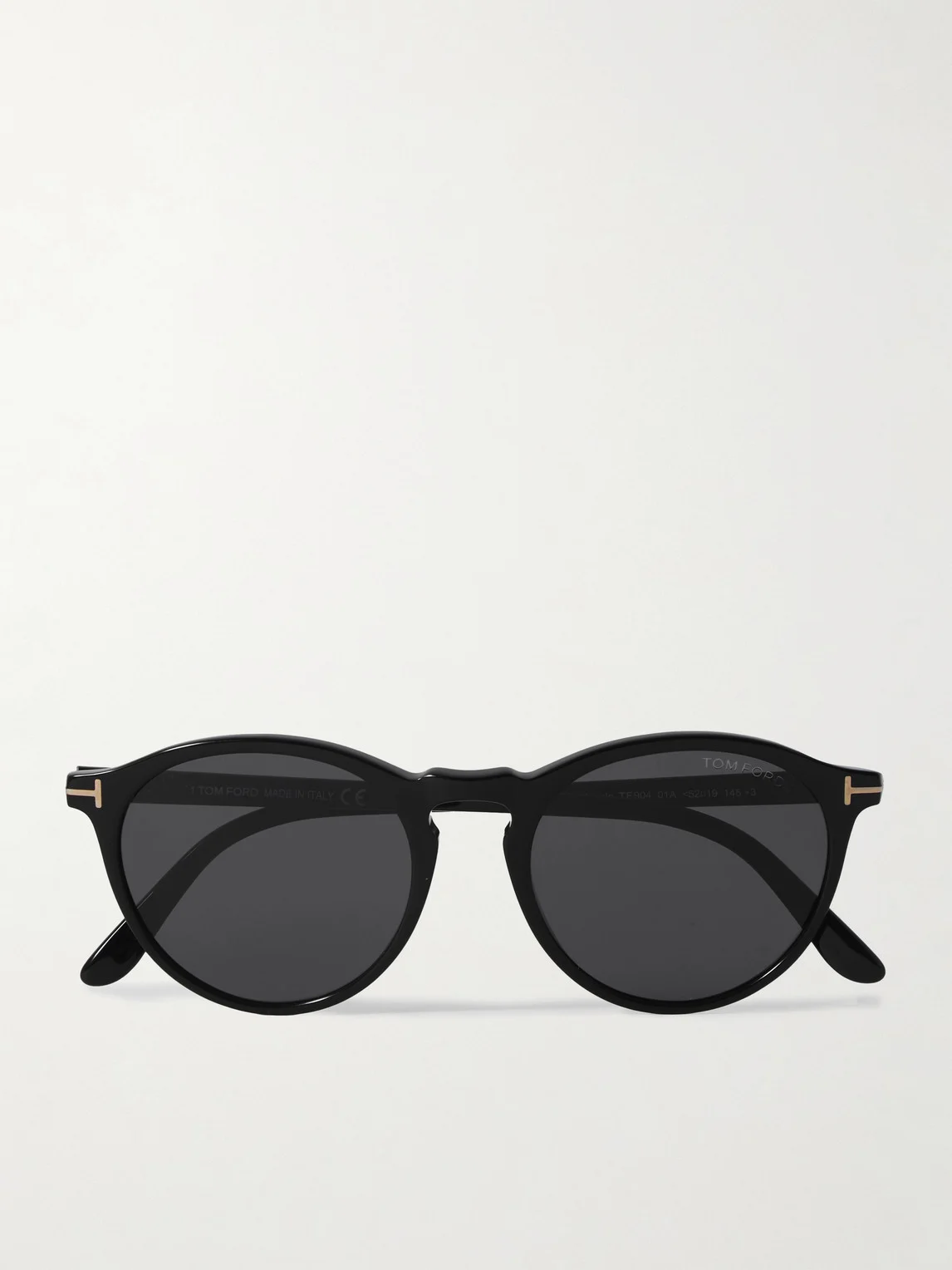 Aurele Round-Frame Acetate Sunglasses - 1