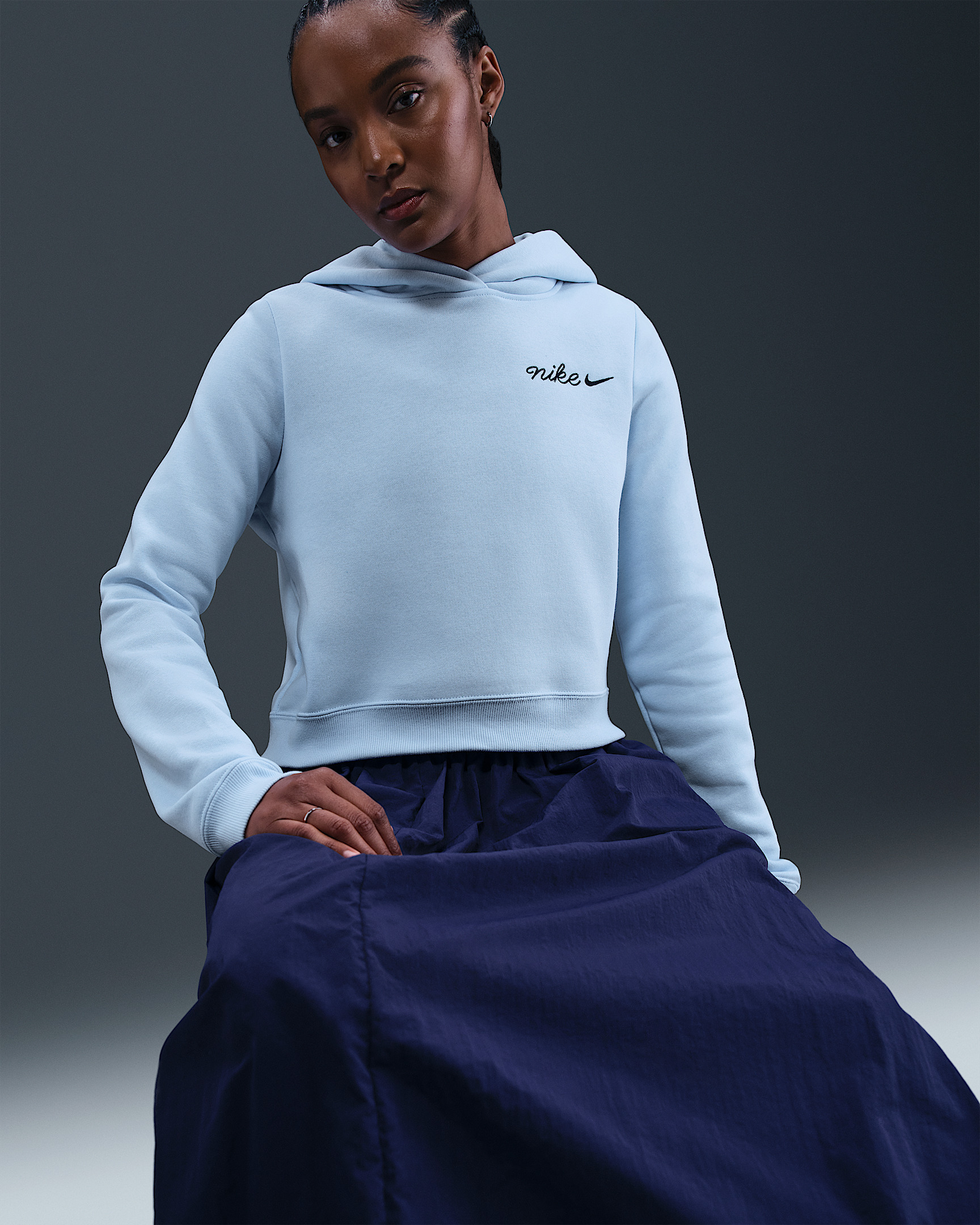 Nike Sportswear Phoenix Fleece Women's Shrunken Hoodie - 3