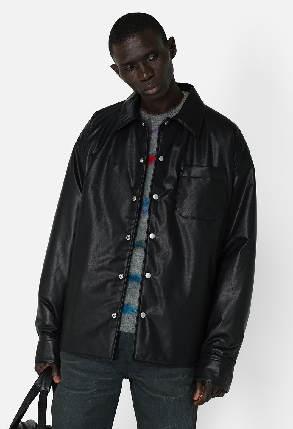 LEATHER SCOUT OVERSHIRT - 2
