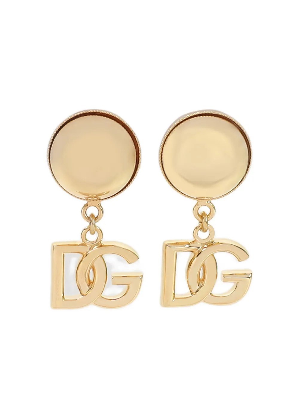logo earrings - 1
