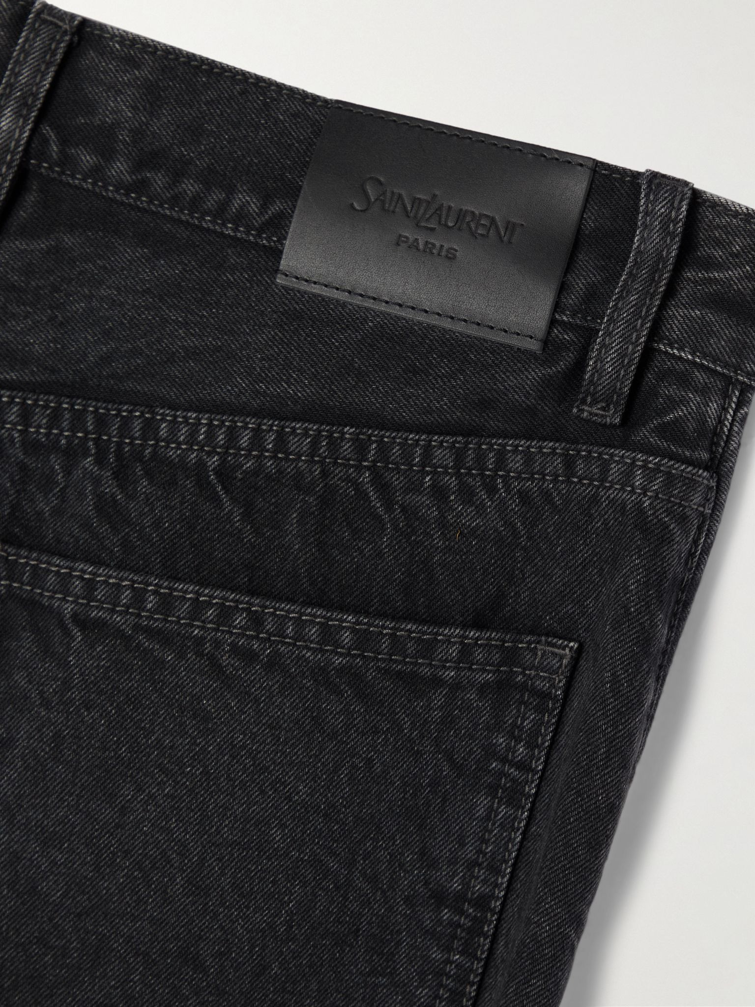 90s Baggy high-rise wide-leg jeans Black - 6