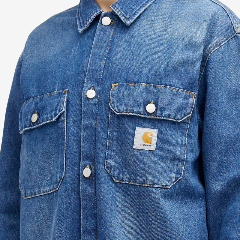 Carhartt WIP Harvey Denim Shirt Jacket 5