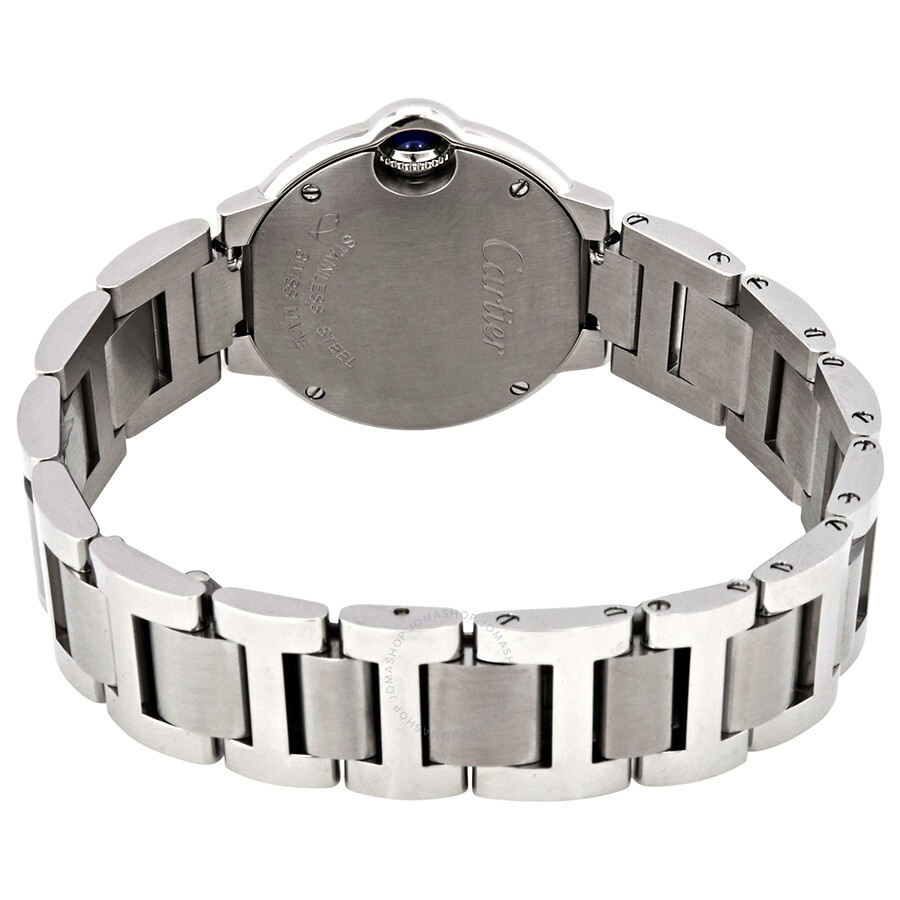 Cartier Ballon Bleu Silver Dial Stainless Steel Ladies Watch W69010Z4 - 3