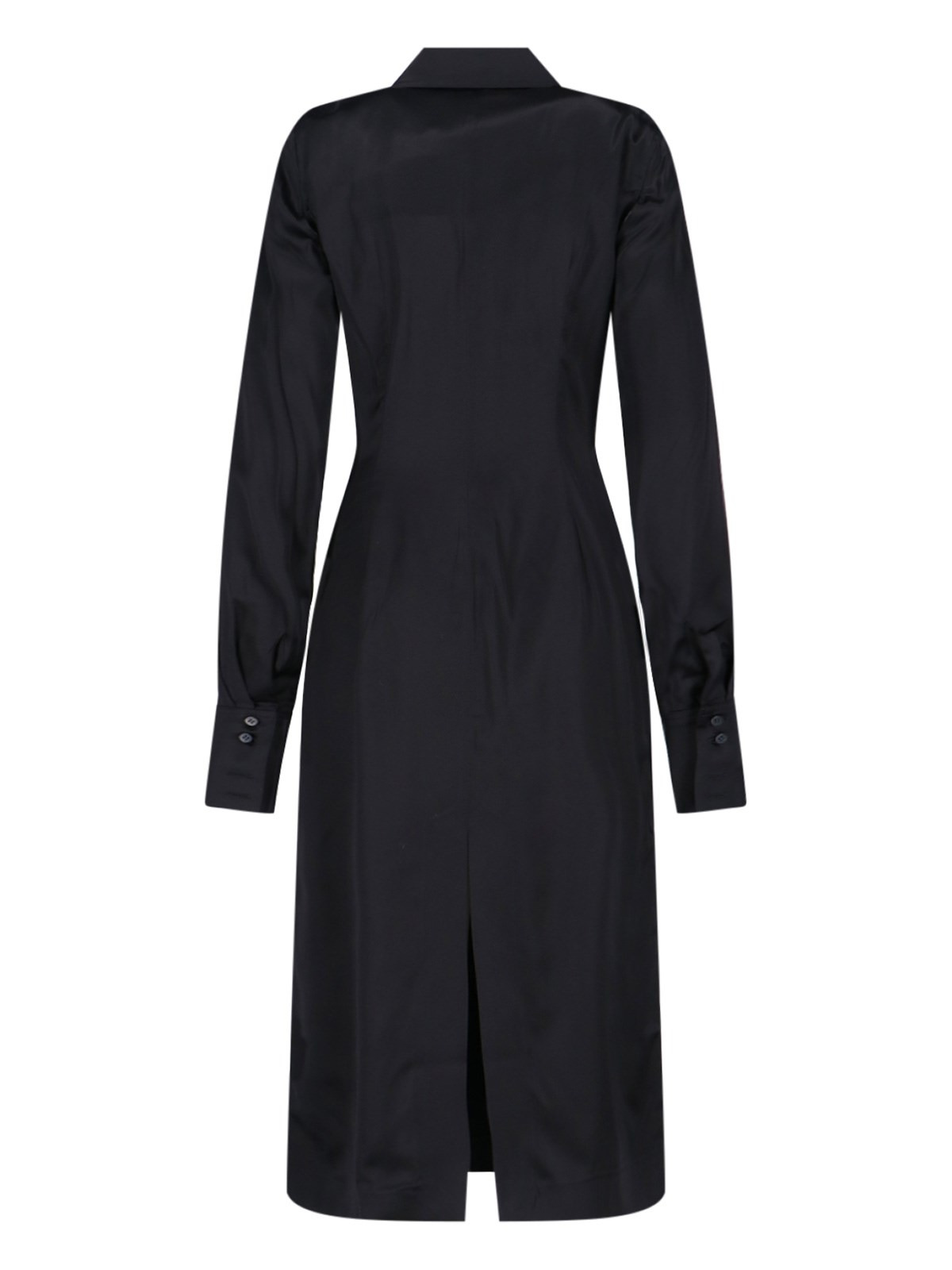 SATIN MIDI DRESS - 2