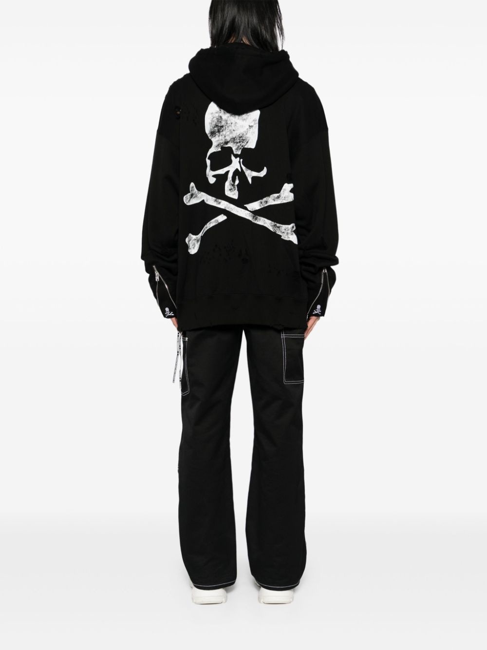 logo-print hoodie - 2