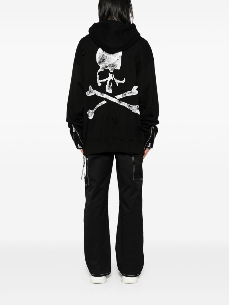 MASTERMIND WORLD logo-print hoodie outlook