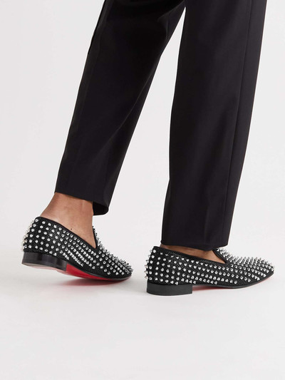 Christian Louboutin Dandelion Spiked Suede Loafers outlook