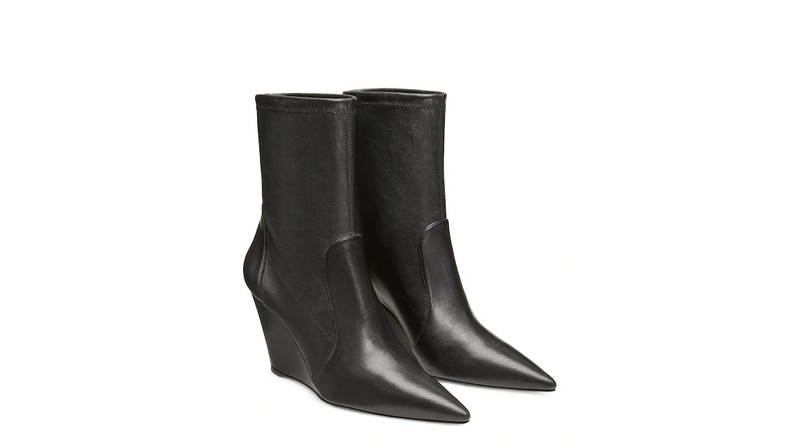 Stuart Weitzman Stuart Wedge 85 Sock Bootie outlook