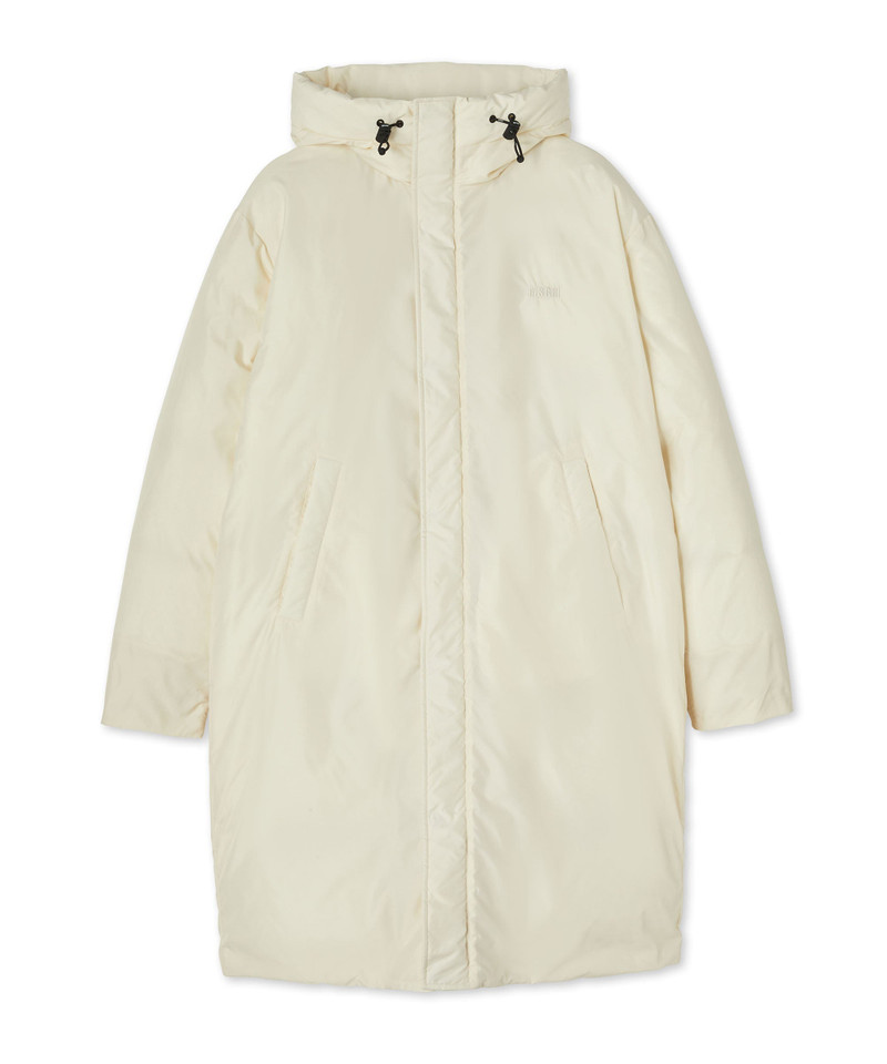 "Ripstop Nylon" long down jacket 1