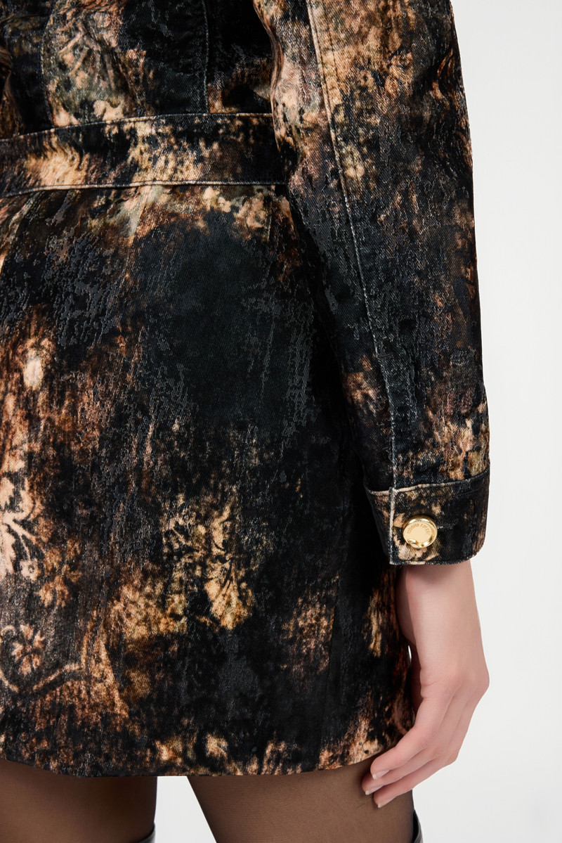 Jacket with Tie Dye Effect 6