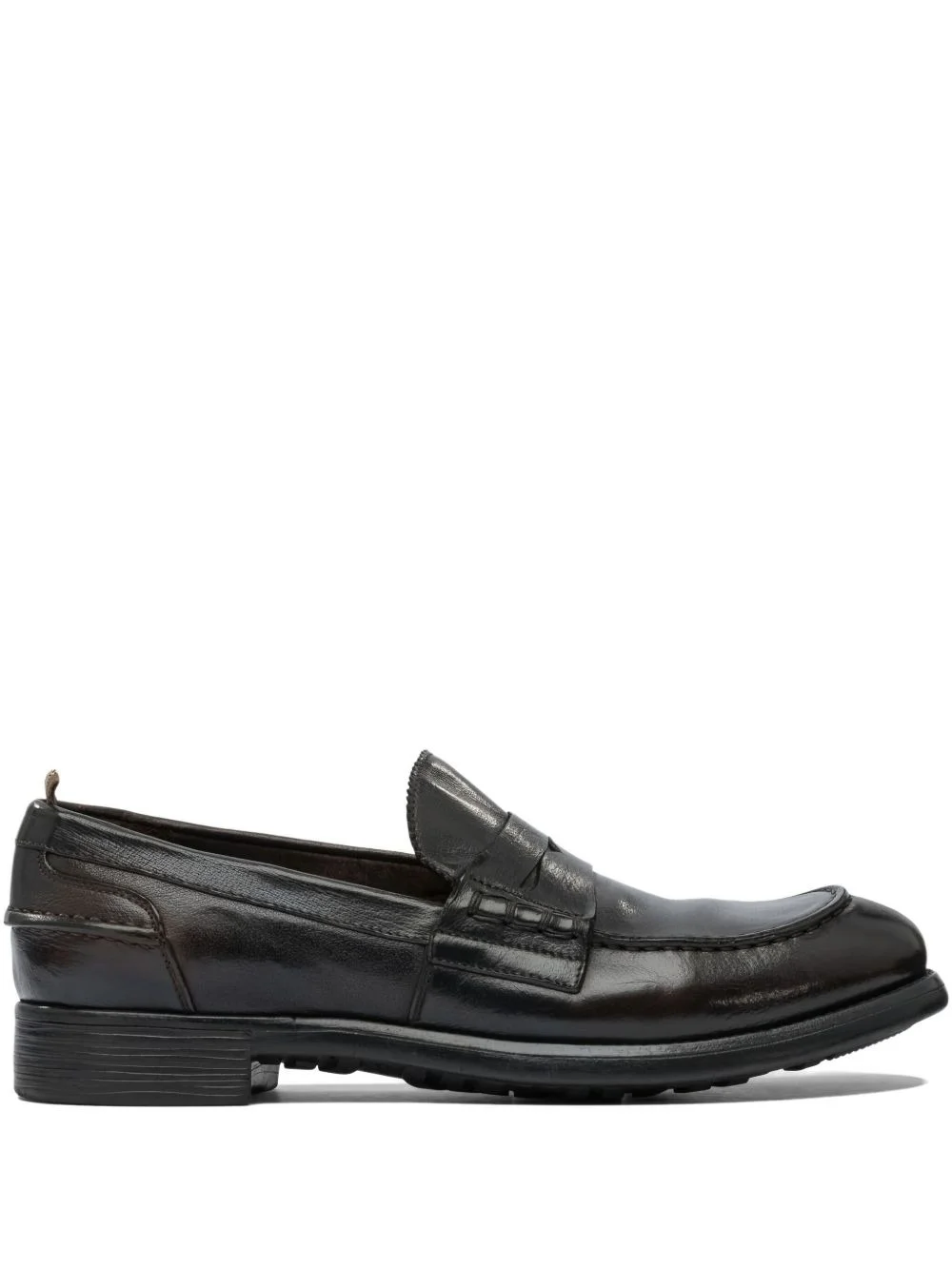 penny leather loafers - 1