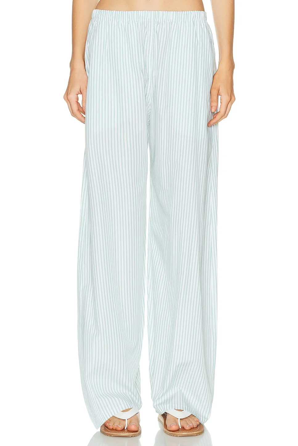 Yoshi Stripe Wide Leg Pant - 1