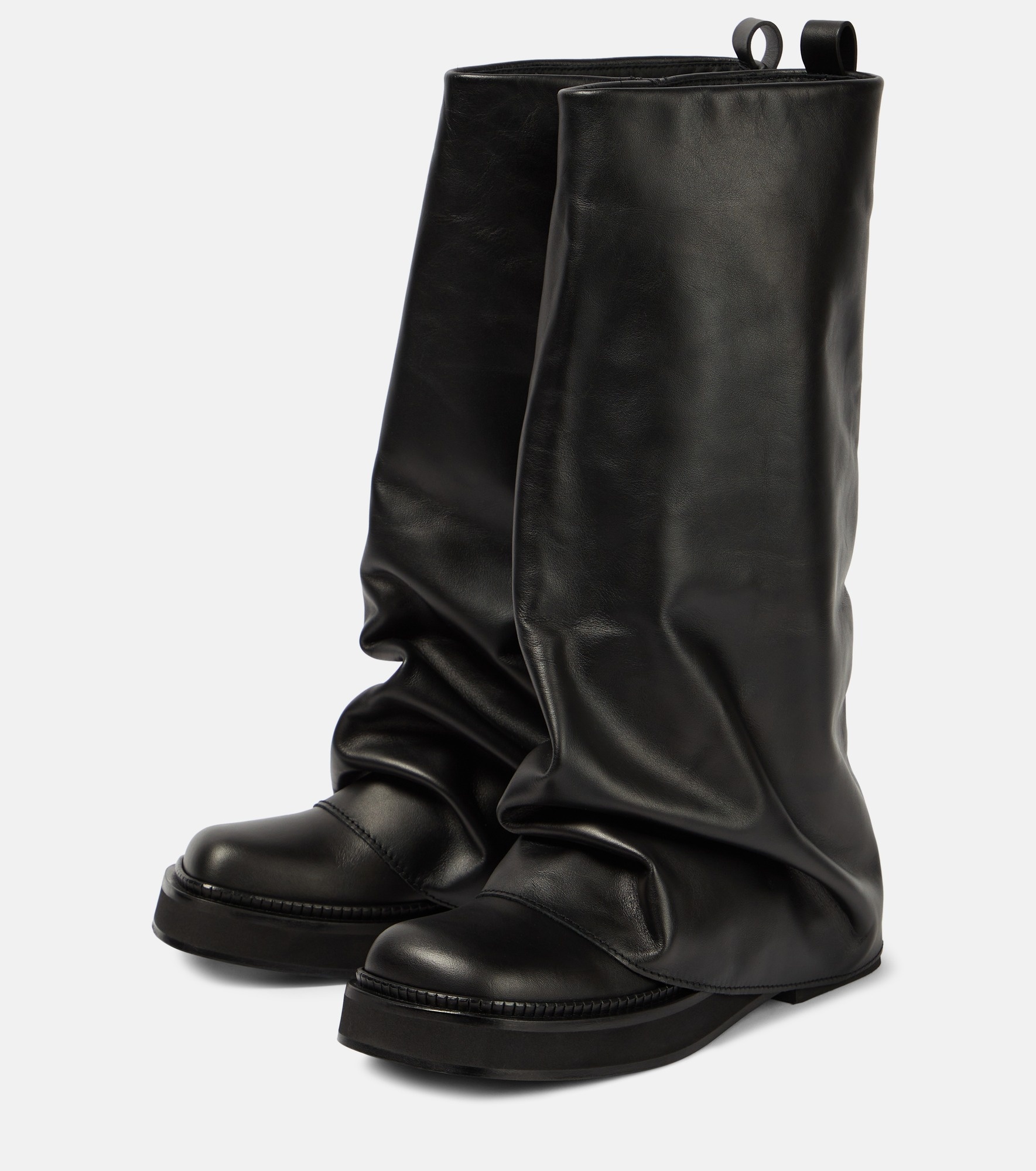 Robin leather combat boots - 5