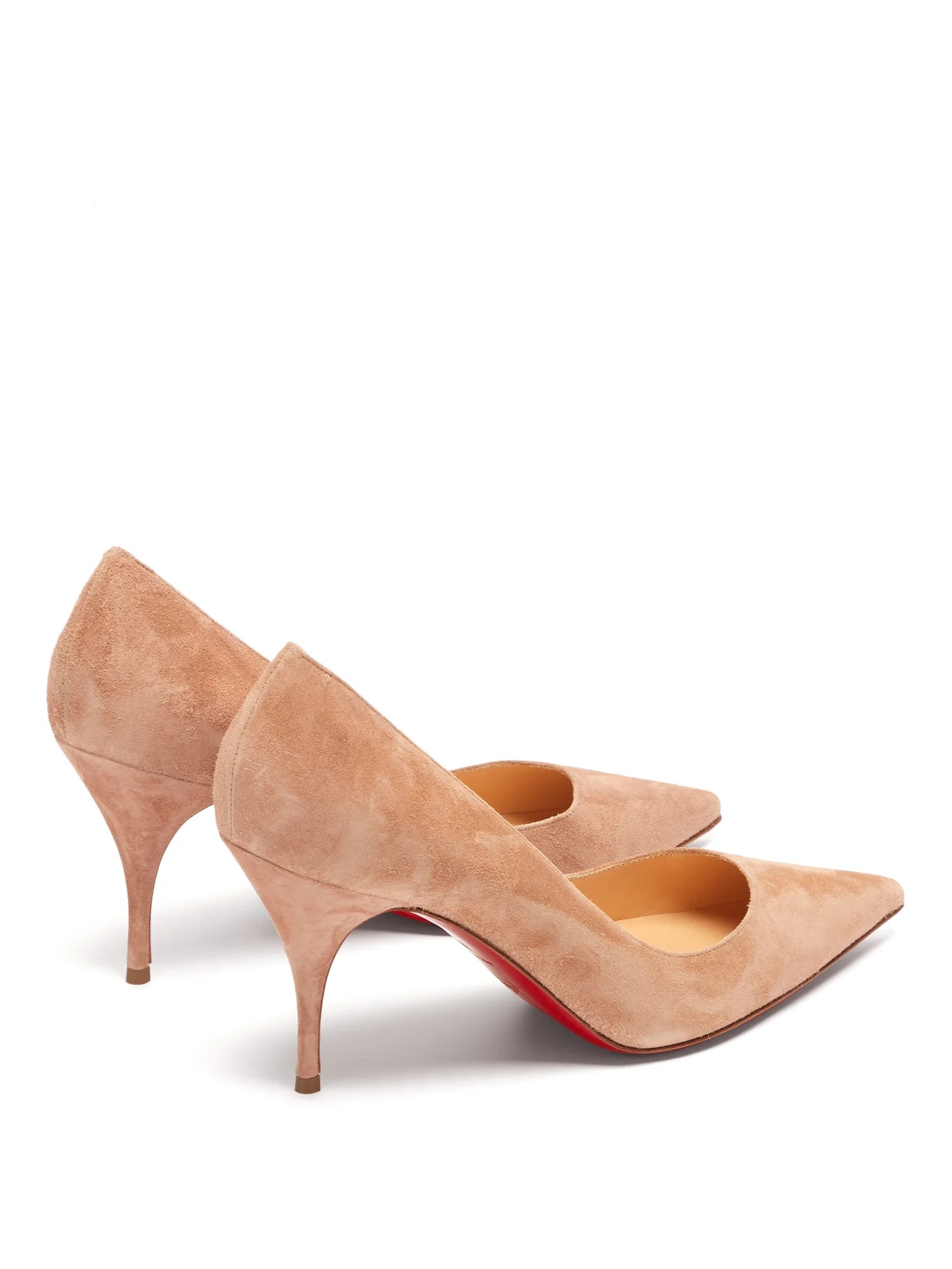 Clare 80 suede pumps - 4