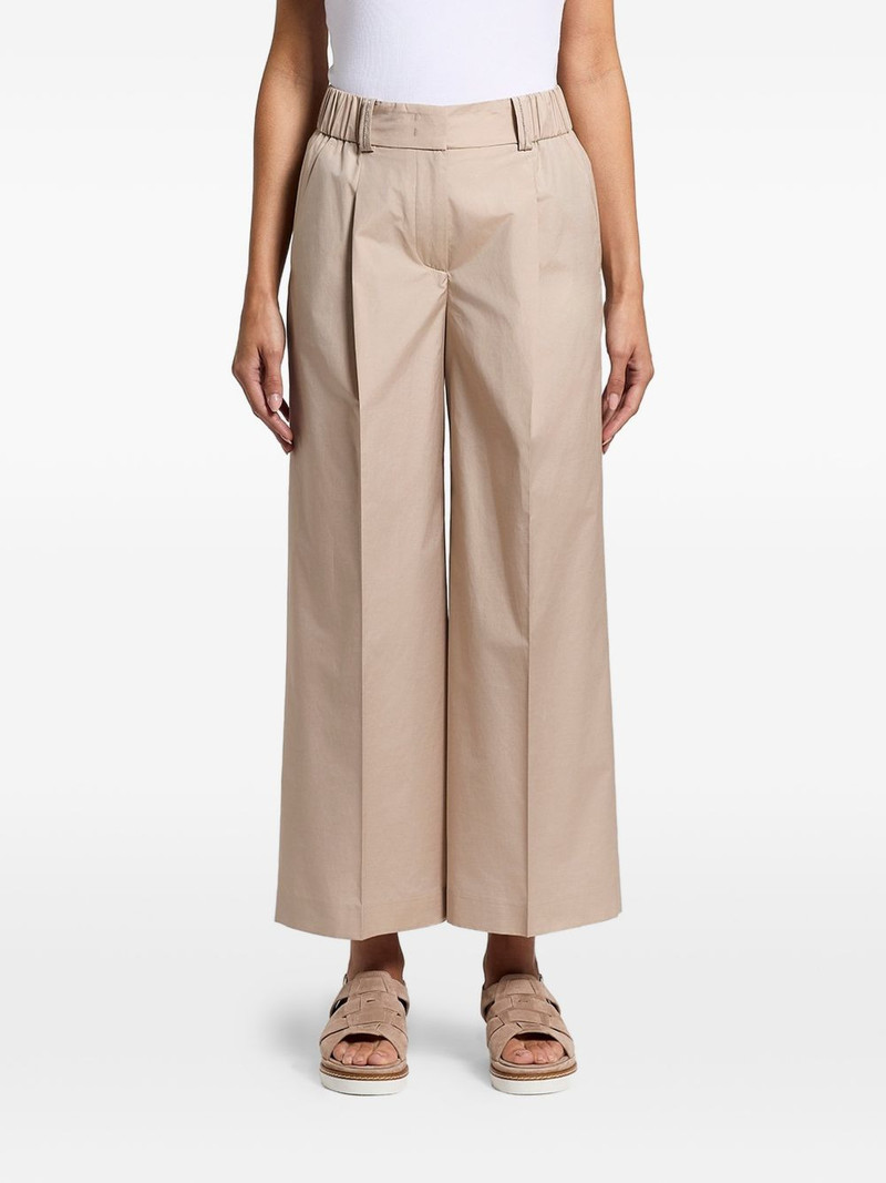 pleated wide-leg trousers 1