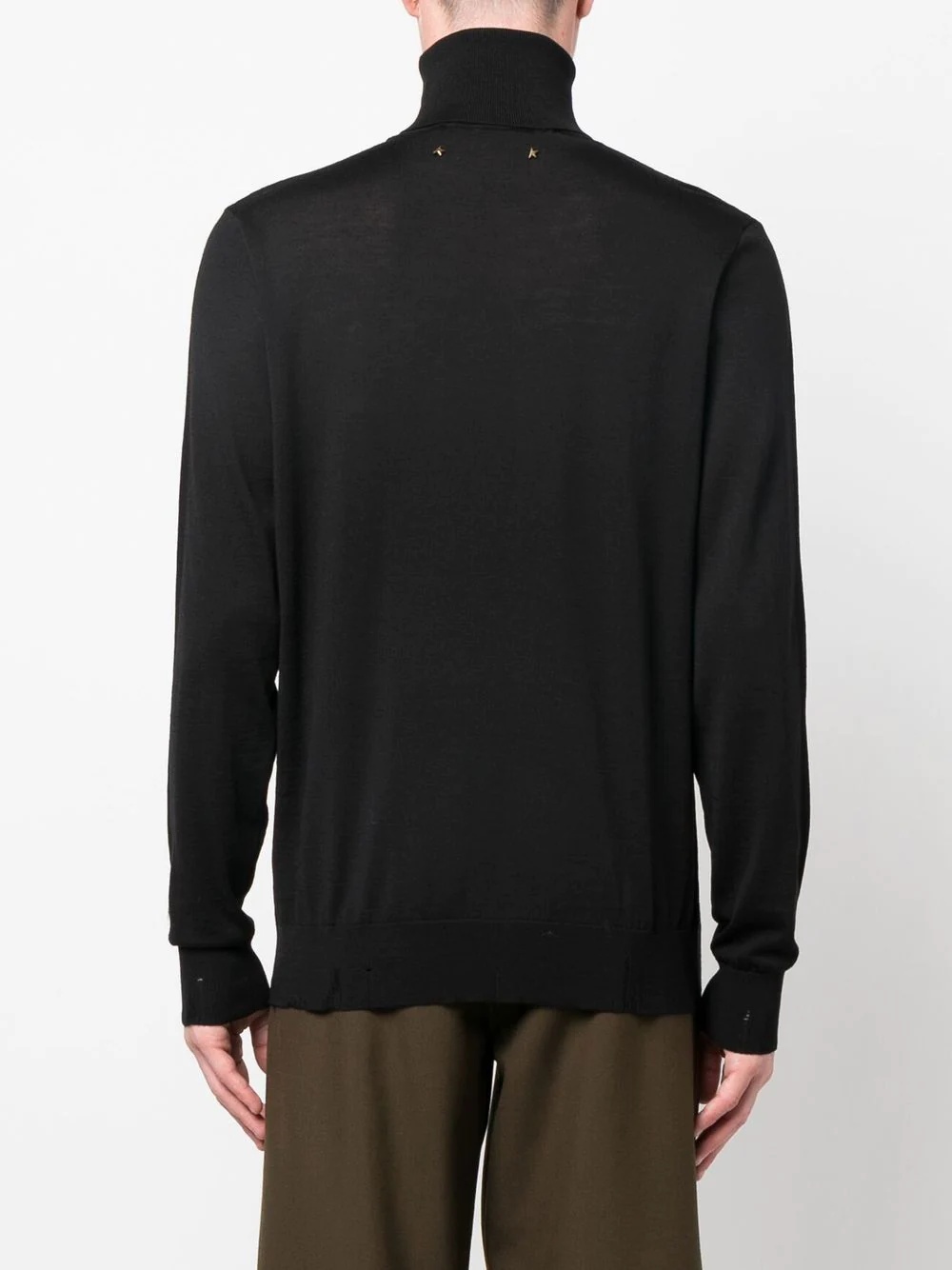 logo roll-neck jumper - 4