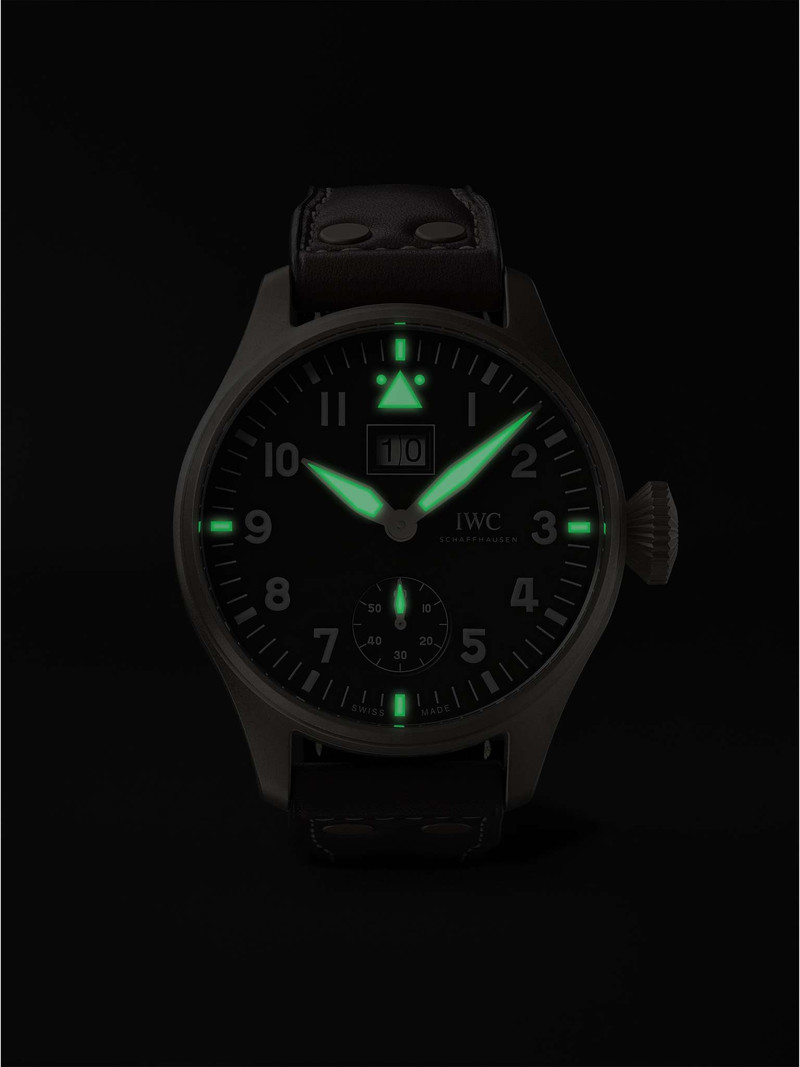 Big Pilot's Big Date Spitfire ‘Mission Accomplished’ Limited Edition Hand-Wound 46.2mm Bronze and Le 10