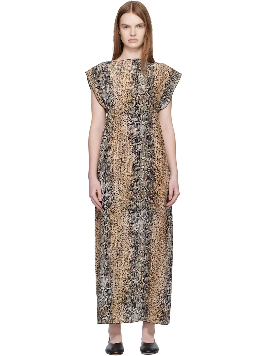 Beige Rema Maxi Dress - 1