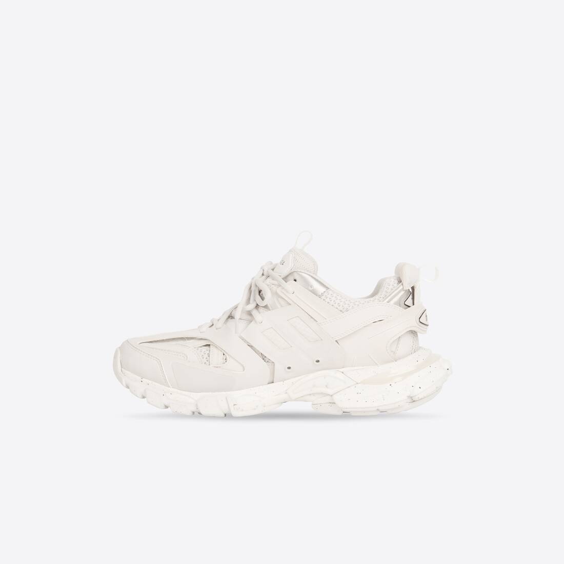 Women's Track Sneaker Recycled Sole in White - 4