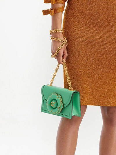 Oscar de la Renta Tro leather bag outlook