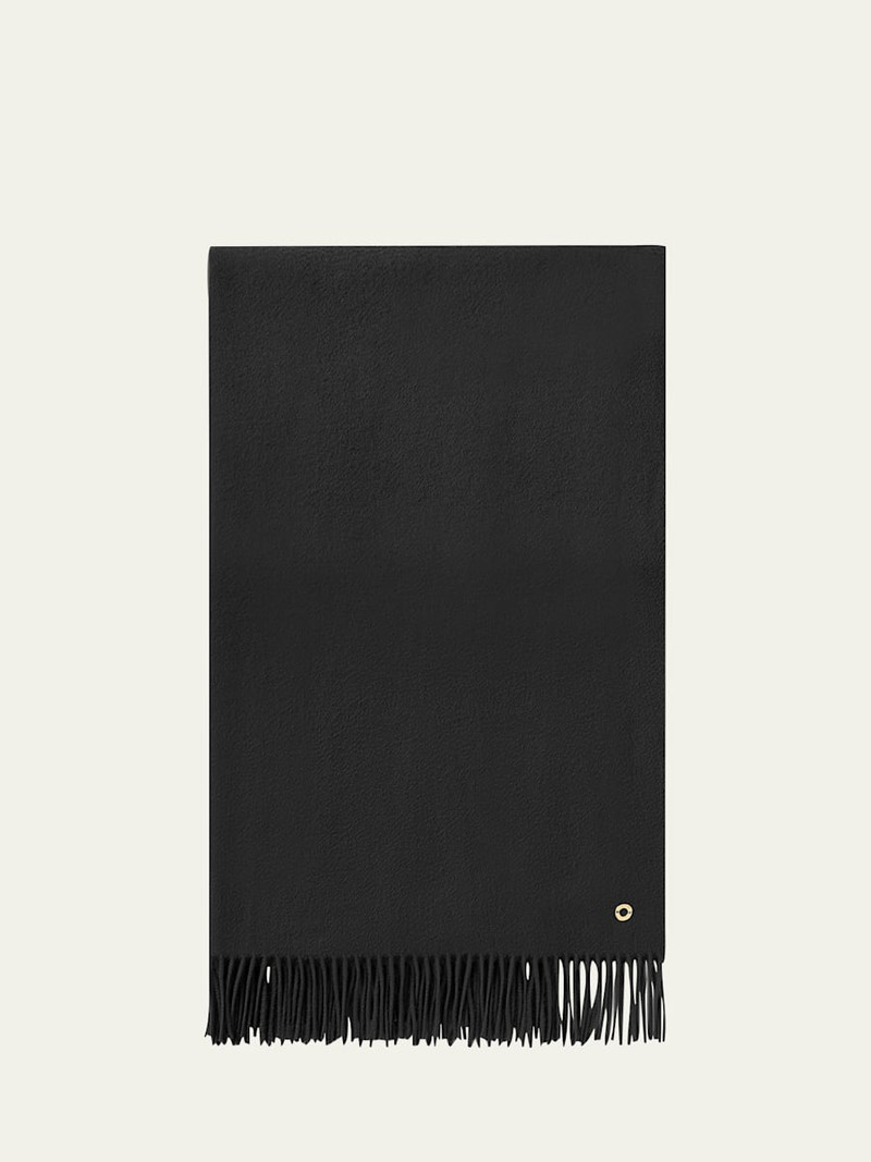 Loro Piana Cashmere Fringe-Trim Opera Stole outlook