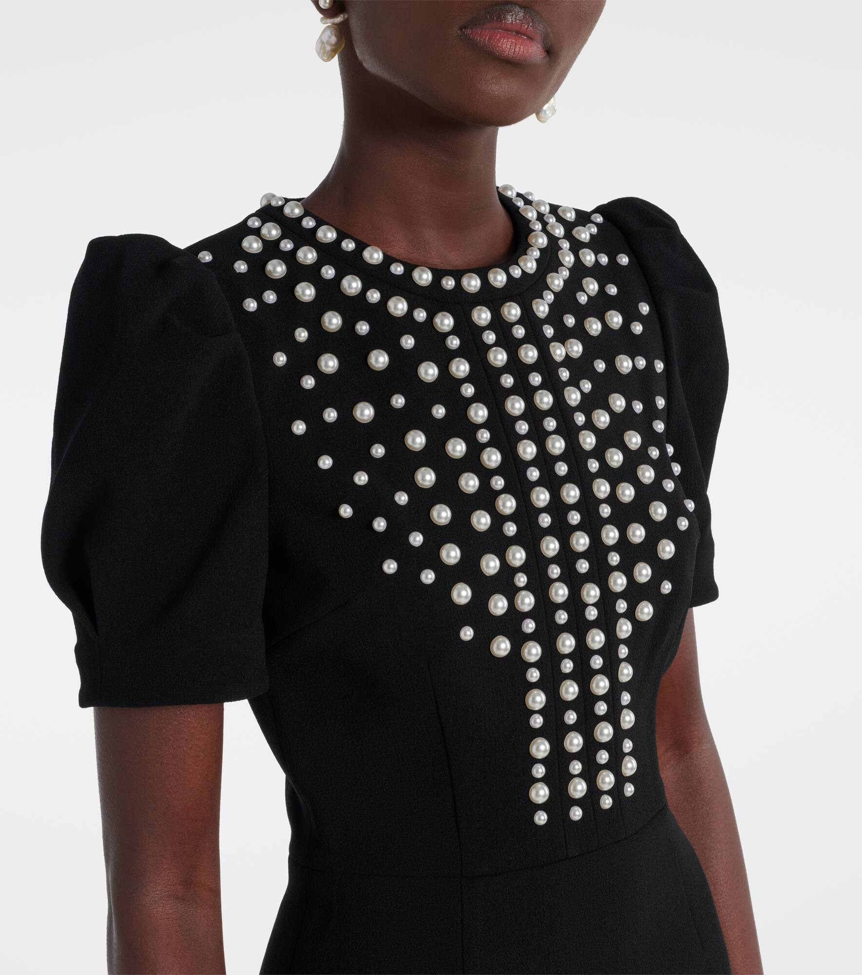 Pearly embellished minidress - 4