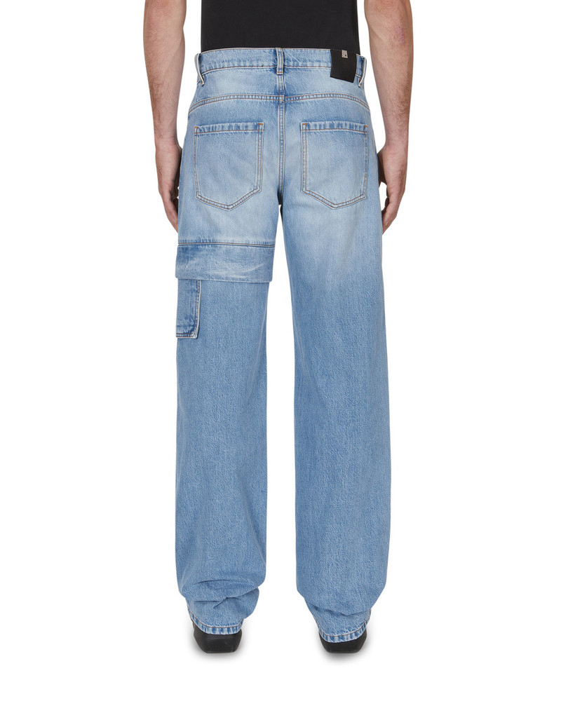 OVERSIZED DENIM CARGO PANT 5