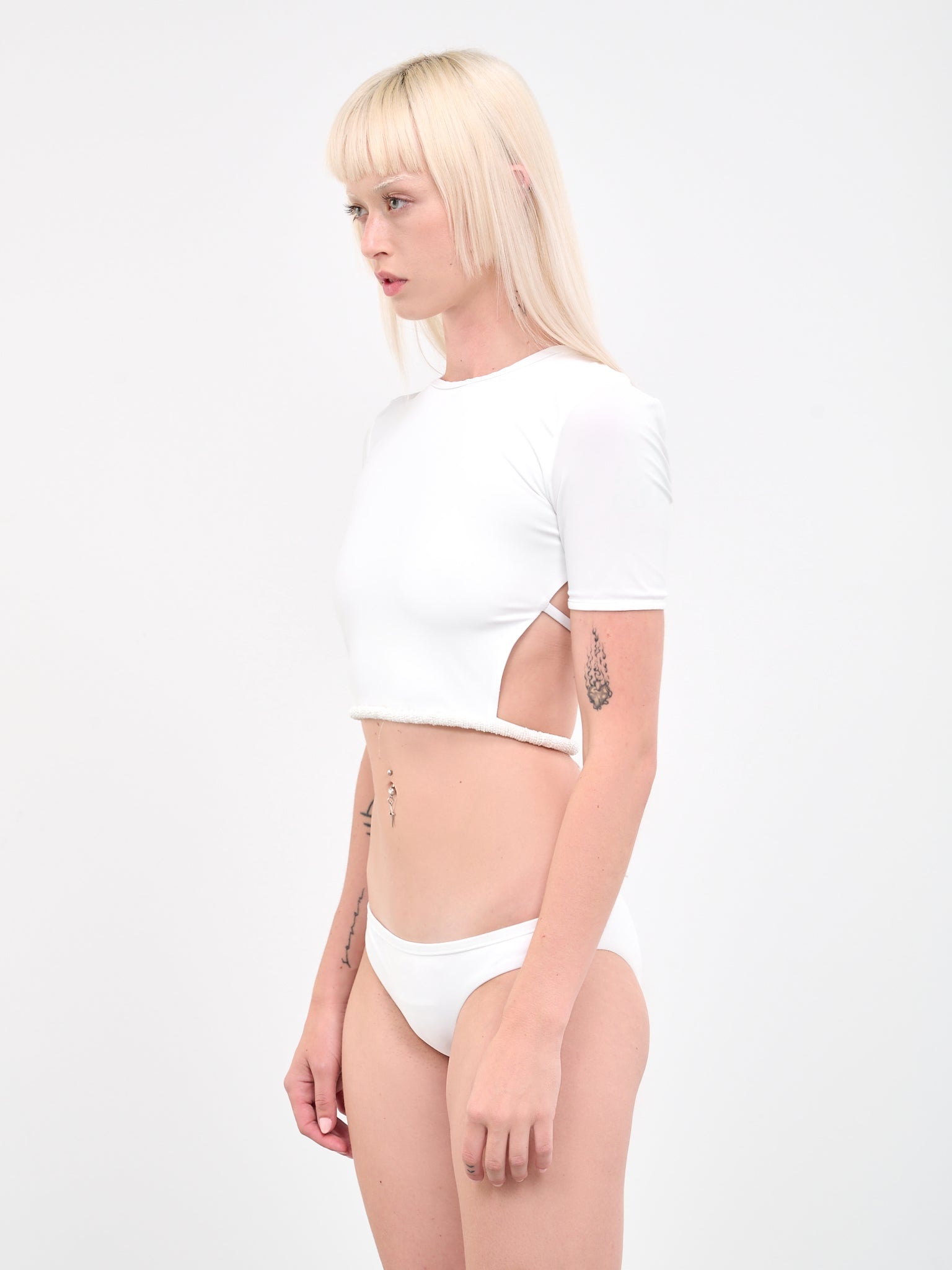 Seed Bead Backless Tee - 2