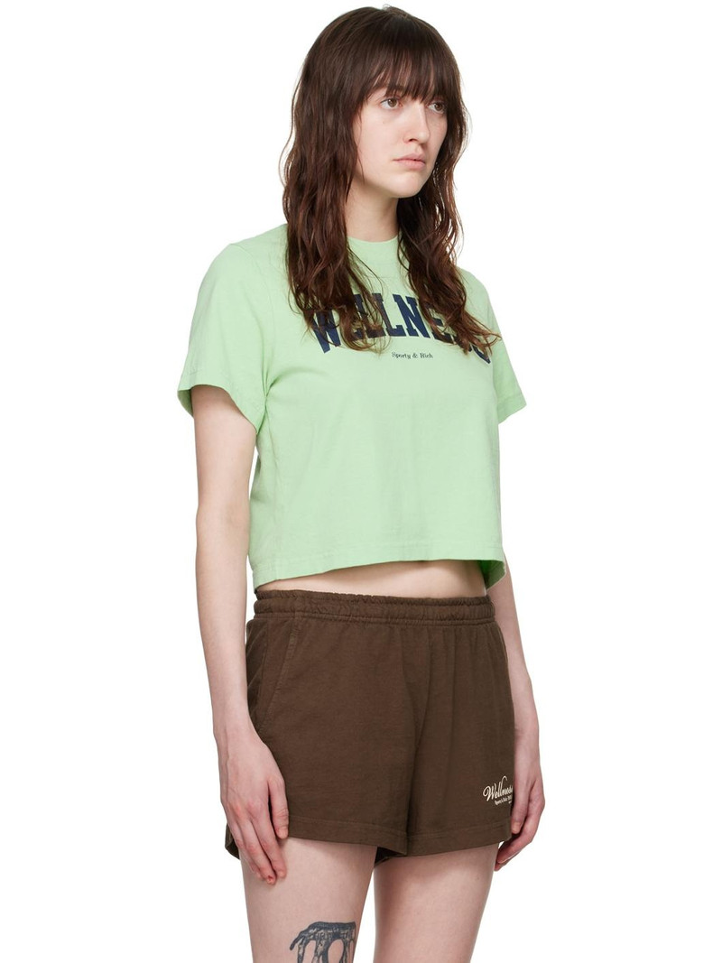 Green 'Wellness' Ivy T-Shirt 2