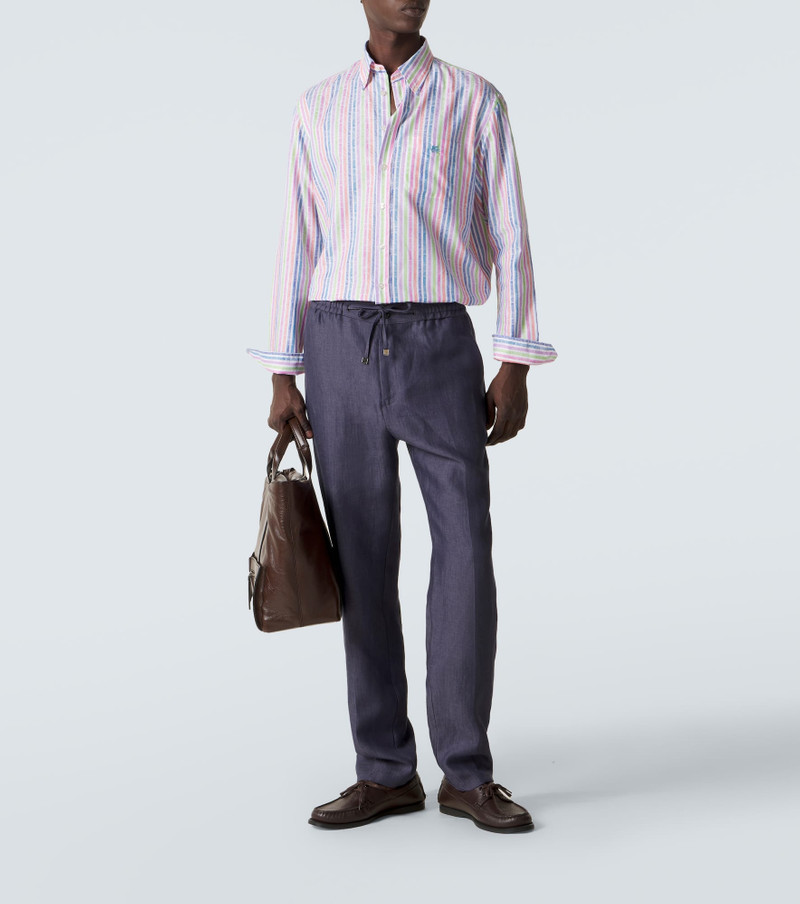 Etro Striped cotton shirt outlook
