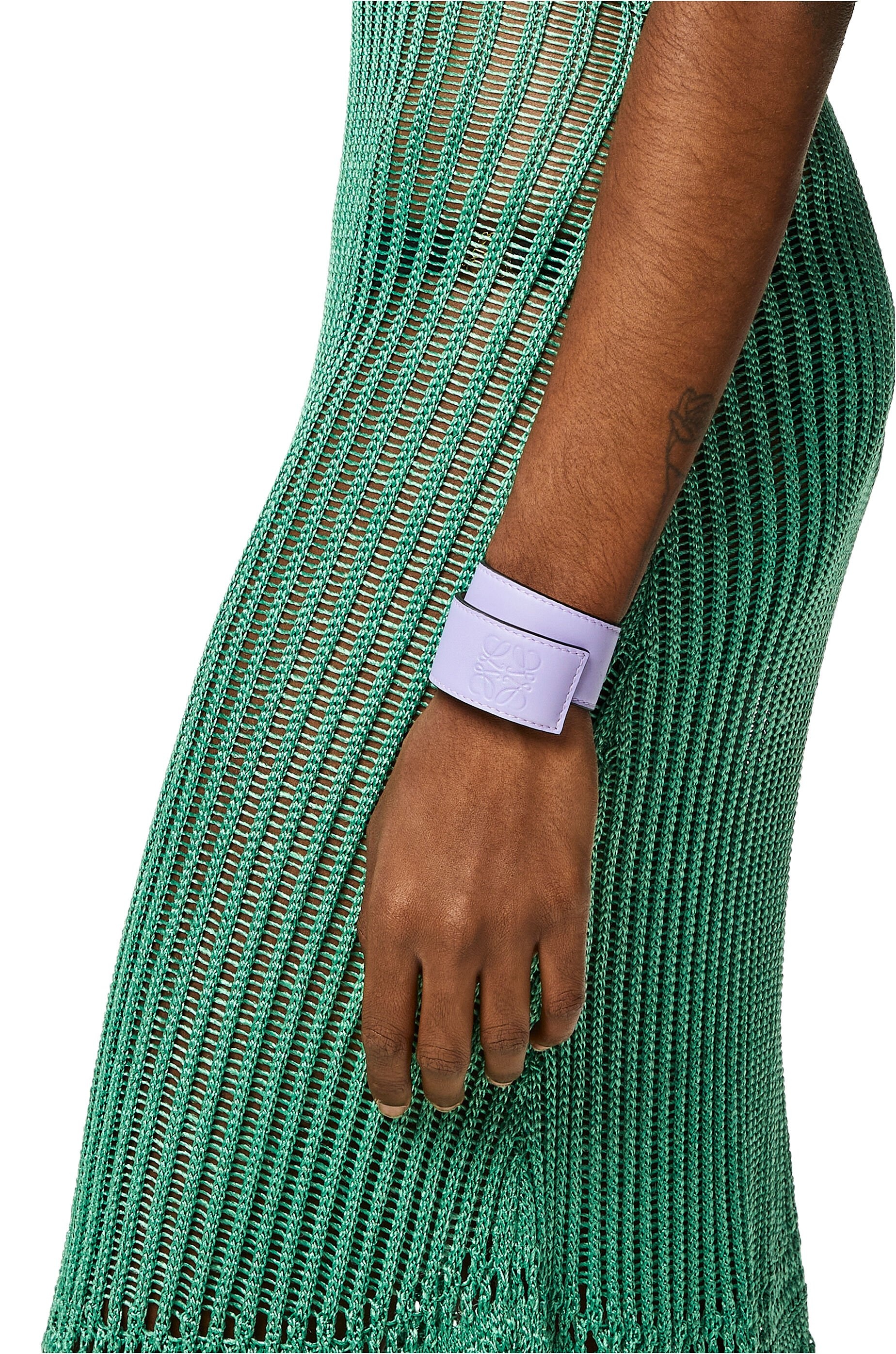 Small slap bracelet in calfskin - 2