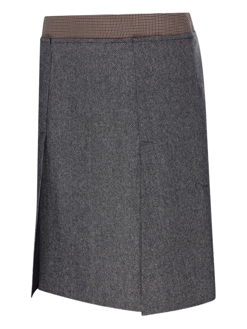 panelled skirt - 2