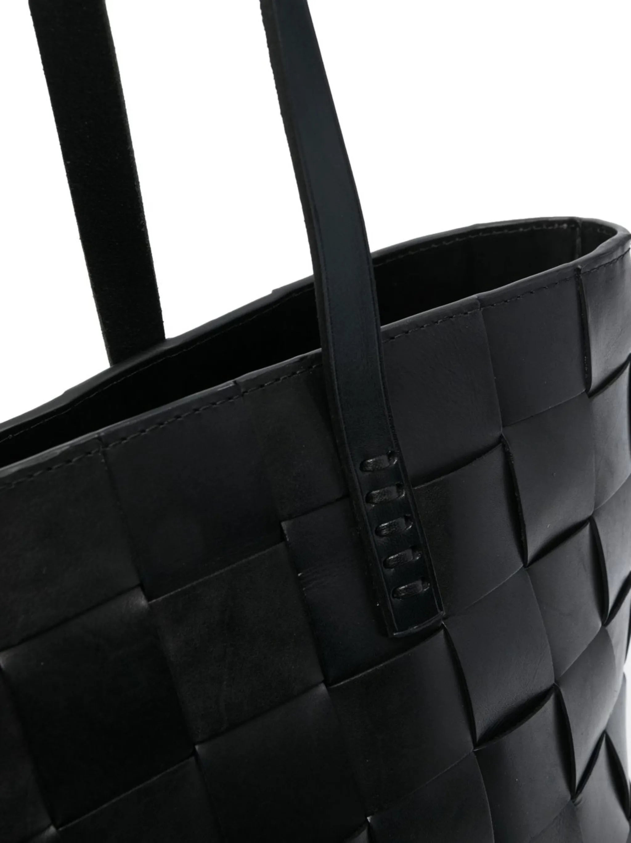 Dragon Diffusion Woven Leather Tote Bag - 4