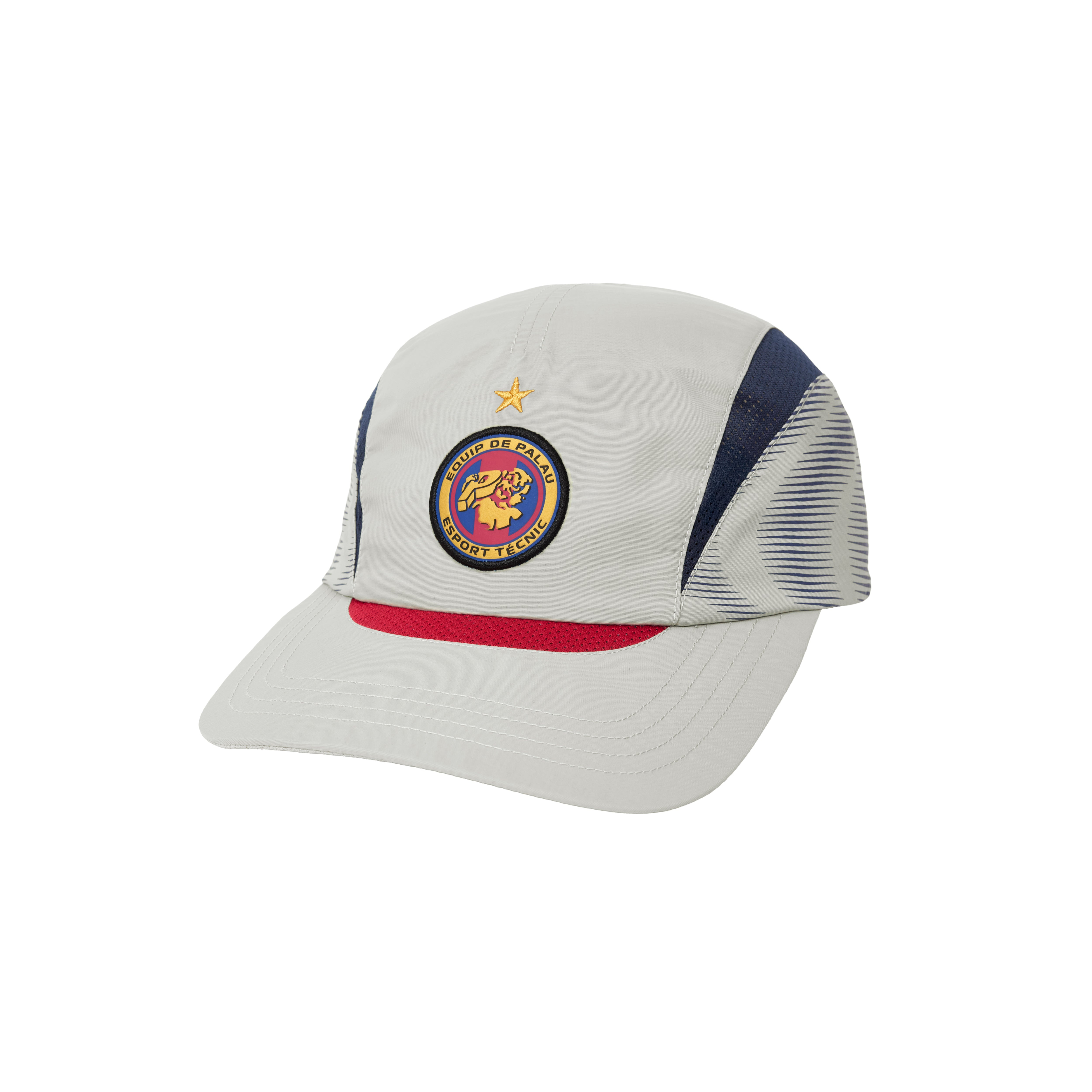 PRO TEAM SHELL 6-PANEL GREY - 1